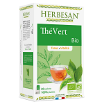 Herbesan infusion thé vert bio 20 sachets Herbesan infusion thé vert bio 20 sachets