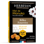 Herbesan miel de manuka iaa10 + billes fourres 54g