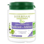 Herbesan radis noir artichaut bio 120 comprims