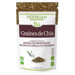 Herbesan superfood graines de chia bio 200g Herbesan superfood graines de chia bio 200g