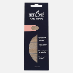 Herme nail wraps golden glitter
