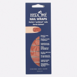 Herme nail wraps indian red