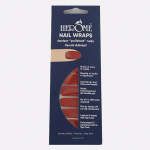 Herme nail wraps ruby red