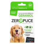 Héry géraniol collier grand chien zéro puce 60cm Héry géraniol collier grand chien zéro puce 60cm