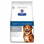 Hill's prescription diet canine derm complete croquettes chien 2kg