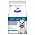 Hill's prescription diet canine derm complete croquettes chien mini 6kg