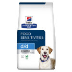 Hill's prescription diet canine d / d food sensitivities croquettes canard riz 4kg