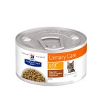 Hill's prescription diet feline c / d urinary care aliment humide 82g