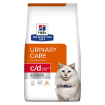 Hill's prescription diet feline c / d urinary stress croquettes poulet 1, 5kg