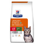 Hill's prescription diet feline c / d urinary stress + metabolic croquettes poulet 8kg