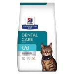 Hill's prescription diet feline t / d dental care croquettes poulet 5kg Hill's prescription diet feline t / d dental care croquettes poulet 5kg