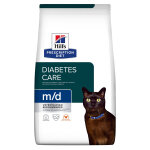 Hill's prescription diet feline m / d diabetes care croquettes poulet 5kg