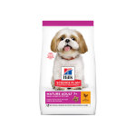 Hill's science plan canine mature adult 7 + small & mini - 10kg croquettes poulet 6kg