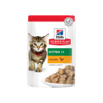Hill's science plan feline kitten aliment humide poulet 85g