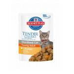 Hill's science plan feline sterilised cat aliment humide poulet 12 x 85g