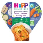 Hipp bio mon d�ner bonne nuit assiette petites lasagnes aux l�gumes + 18m 260g