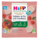 Hipp galettes de riz � la framboise d�s 10 mois 30g