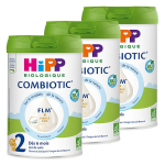 Hipp lait 2 combiotic flm bote 800 g - lot de 3