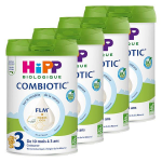 Hipp lait 3 combiotic flm bote 800 g lot de 4