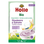 Holle crales lait chvre myrtille banane bio 200g