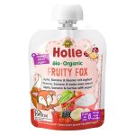 Holle gourde yaourt fruity fox pomme banane + 8m bio 85g
