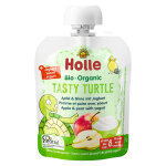 Holle gourde yaourt tasty turtle pomme poire + 8m bio 85g