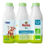 Holle lait de croissance 3 bio d�s 10 mois jusqu?� 3 ans 6x1l