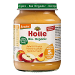 Holle pomme pche demeter bio 190g