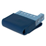 Plic care pilulier hebdomadaire jumbo cuir bleu