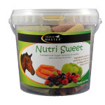 Horse master nutri sweet triple saveurs friandise cheval en seau de 1kg