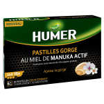 Humer pastilles gorge miel de manuka actif ds 6 ans 16 pastilles
