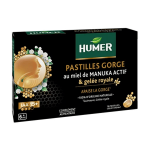 Humer pastilles manuka 15 + gel�e royale