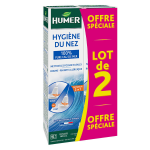 Humer - spray nasal hygine du nez adulte - 100% eau de mer - lot de 2, 150ml