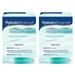Hydralin balance gel vaginal contre vaginose bactrienne triple action lot de 2 x 7 tubes