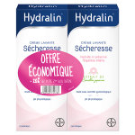 Hydralin scheresse crme lavante lot de 2 x 200ml