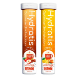 Hydratis boost l'hydratation, electrolyte et oligo�l�ment duo gamme chaude 2 tubes de 20 pastilles