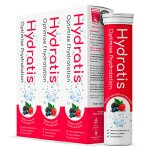 Hydratis solution d'hydratation fruits des bois lot de 3 x 20 pastilles