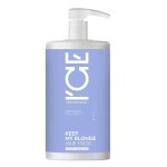 Ice keep my blonde masque capillaire violet cheveux blonds vegan 750ml