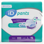 Id pants incontinence sous vtement absorbant maxi taille l 10 protections