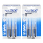 Inava brossettes 0. 6mm mono compact espaces Étroits noir 4 unités lot de 2 Inava brossettes 0. 6mm mono compact espaces Étroits noir 4 unités lot de 2