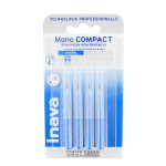 Inava brossettes 0. 8mm mono compact espaces �troits bleu 4 unit�s