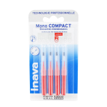 Inava brossettes 1. 5mm mono compact espaces larges rouge 4 unités Inava brossettes 1. 5mm mono compact espaces larges rouge 4 unités
