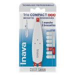 Inava brossettes 1. 5mm trio compact espaces larges 3 recharges