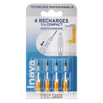 Inava brossettes 3 recharges troits 1, 2mm orange
