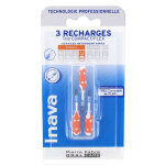 Inava brossettes 3 recharges troits 1, 2mm orange