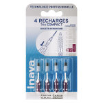 Inava brossettes 4 recharges trio compact / flex iso5 1, 8 mm violet