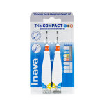 Inava brossettes trio compact 1. 2. 3 espaces troits 6 recharges