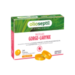 Ineldea olioseptil pastilles gorge - larynx miel citron 24 pastilles