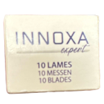 Innoxa expert accessoires coupe corps lames de rechange carbone 10 units