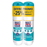 Insect ecran anti - moustiques spray rpulsif peau familles 2 x 100 ml